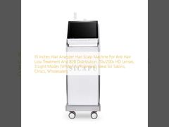15 Inches Hair Analyzer Hair Scalp Machine For Anti Hair Loss Treatment And B2B Distribution: 70x/200x HD Lenses, 3 Light Modes (White/UV/Polarized),  Ideal for Salons, Clinics, Wholesalers