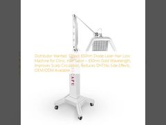 Distributor Wanted: 120pcs 650nm Diode Laser Hair Loss Machine for Clinic, Hair Salon – 650nm Gold Wavelength, Improves Scalp Circulation, Reduces DHT,No Side Effects, OEM/ODM Available